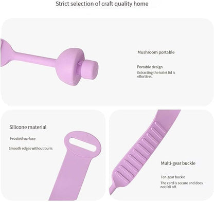 Silicone Toilet Seat Lifter Pack of 4