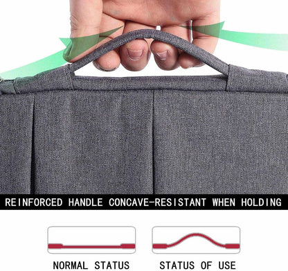 Sleek Nylon Fabric Laptop Bag Cover