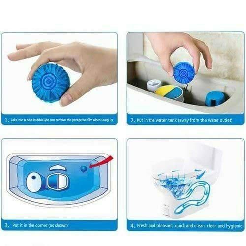 Toilet Cleaning Tablet Pack of 1 (10psc)